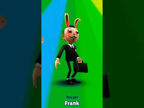 Get Frank character free in SUBWAY SURFERS  #Shorts #Games