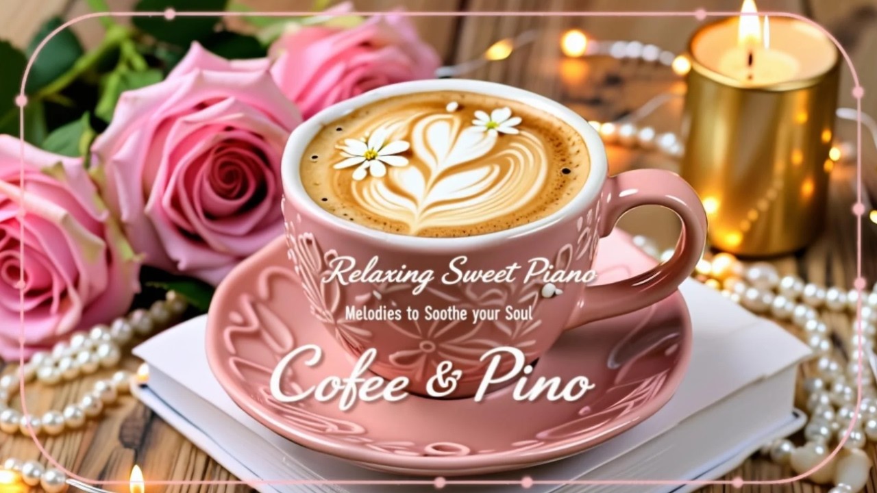 Positive Jazz ☕ Relaxing Sweet Piano & March Bossa Nova for Study Work Focus