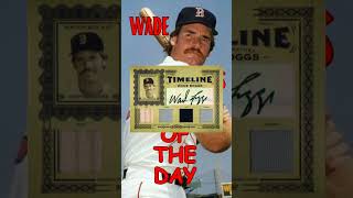 Wade Boggs 2005 Prime Cuts Timeline Signature Material Quad shorts baseballcards