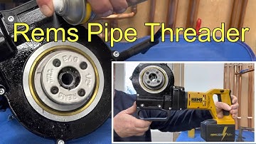 Rems Pipe Threading Tool | Akku Amigo 22v