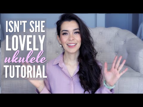 DAY 5 Love Songs Challenge ISN'T SHE LOVELY Ukulele Tutorial (for Baritone too!) Stevie Wonder