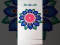 Happy New Year Rangoli Design 🎊 | Colourful Floral Rangoli | 2026 New Year Special #shorts