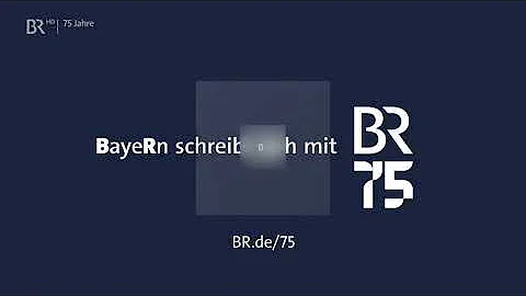 Ident 75 Jahre Bayerischer Rundfunk (2024) | BR-Fernsehen (HD)
