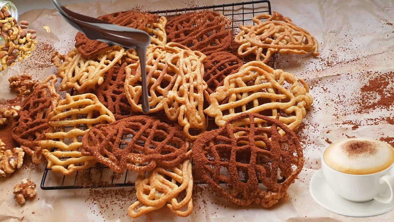 حلويات صحية لم اتناول في لذتها للدايت مشبك إكلير الشوفان في غاية الروعة💯ذوق خرافي بدون قمح بدون قلي