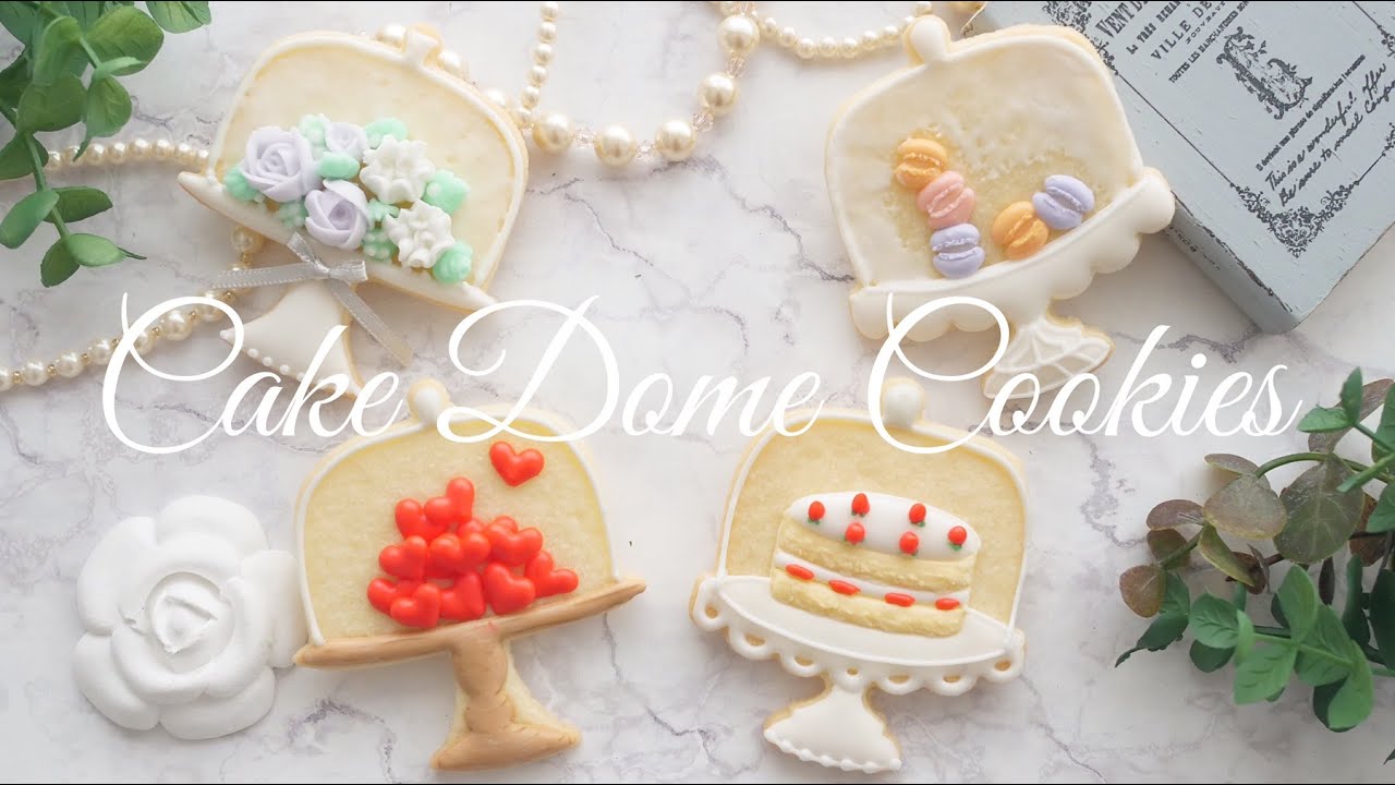 ケーキドームアイシングクッキークッキー♡ ｜Cake Dome Cookies~｜ The Cookie Cutter Land