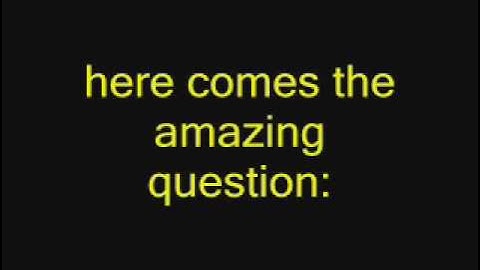 The hardest question on YouTube