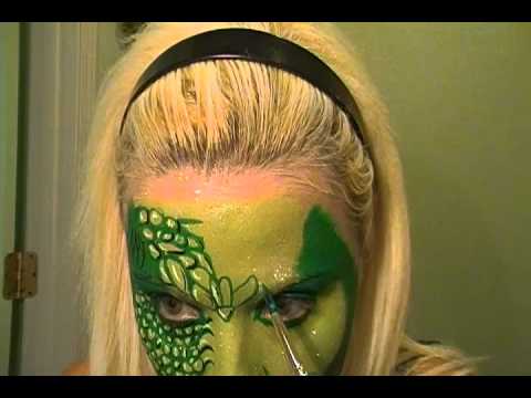 Reptile Face Painting Tutorial