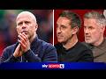 Carragher, Keane, Neville and Sturridge discuss Slot's position at Liverpool