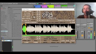 oldskool pad sampling technique with amigo sampler