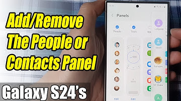 Galaxy S24/S24+/Ultra: How to Add/Remove The People or Contacts Panel To The Edge Panel