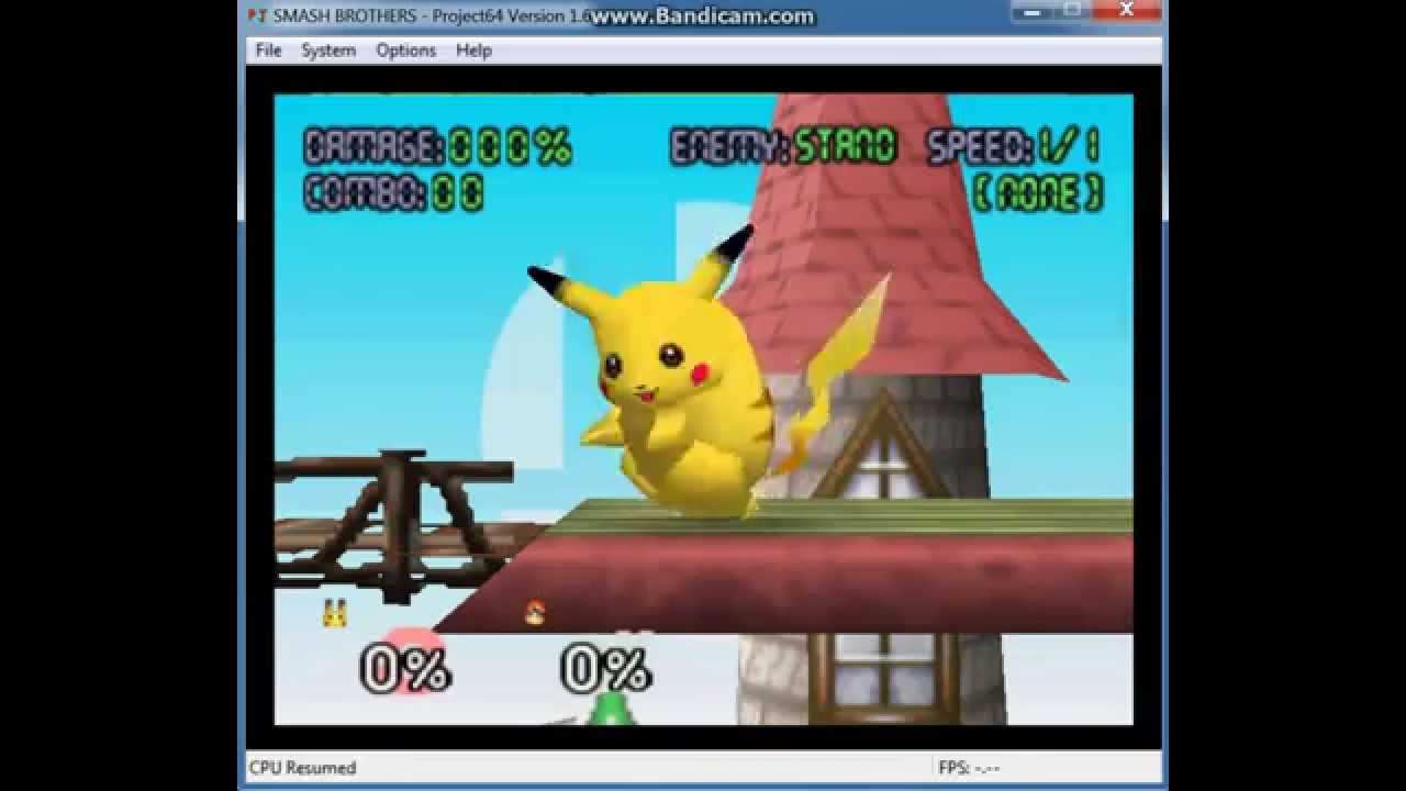 Super Smash Bros 64 Pikachu Taunt Youtube