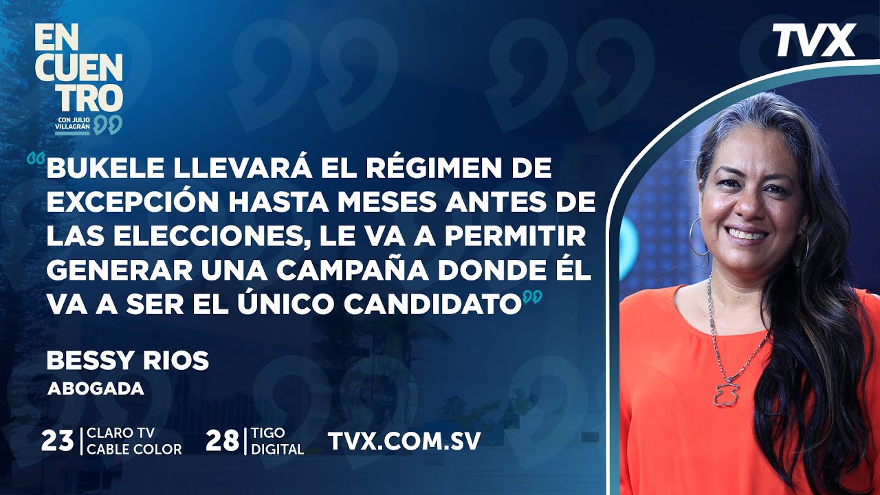 Encuentro TVX:Bessy Rios, Defensora de Derechos Humanos. - YouTube