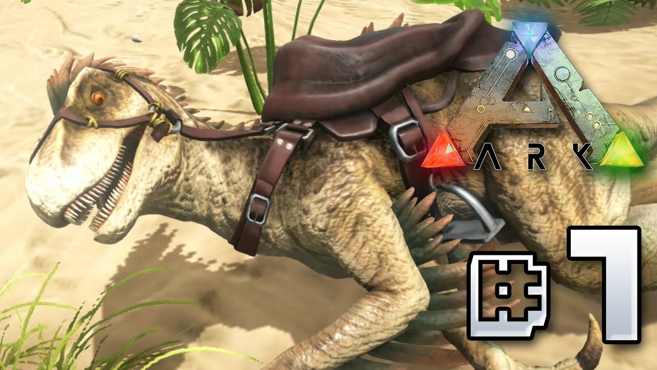 ⁣Taming a Raptor - Ark Survival Evolved || Ep 7