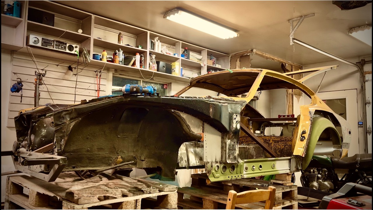 Datsun 240z Restoration - Firewall and Floor Replacement