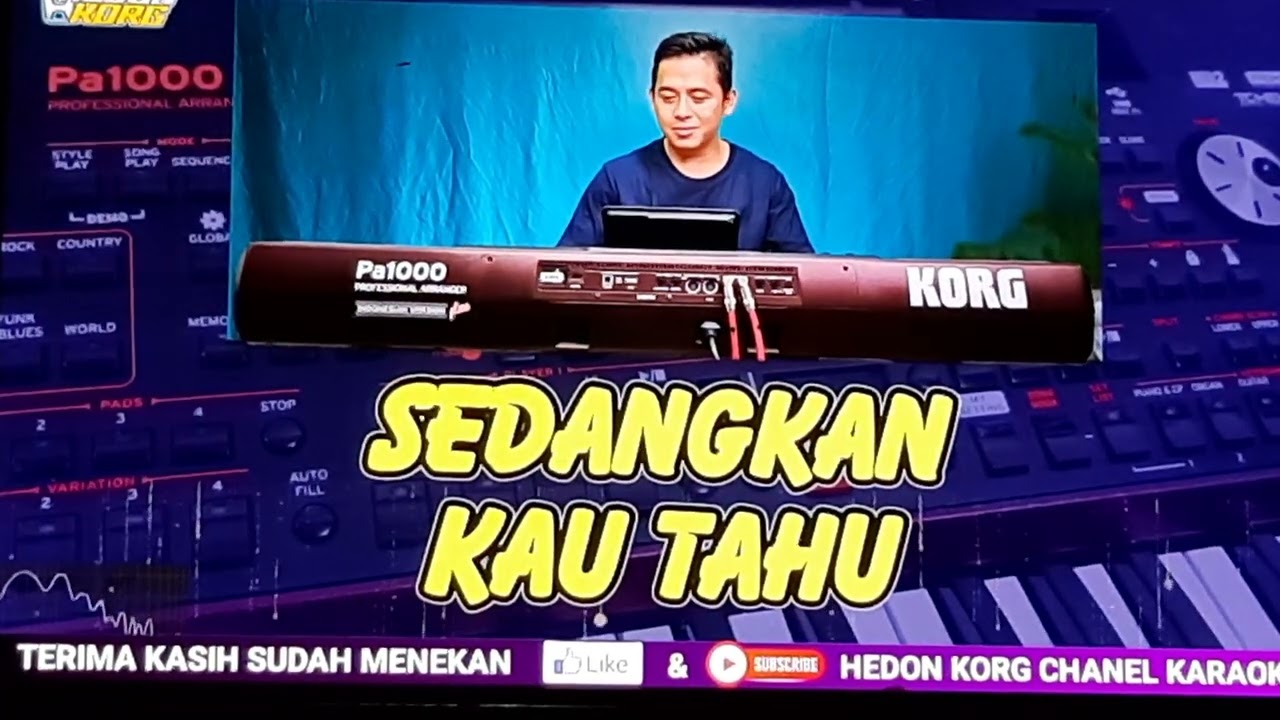 SENGAJA KARAOKE DANGDUT ELVY SUKAESIH