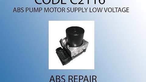 How to replace an ABS Module / Pump on Jeep JK- Code C2116 - c2200 code  jeep wrangler