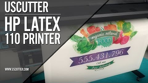 HP Latex 110 Printer