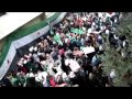 شام حمص المحتلة حرائر الوعر مظاهرة بعنوان الدفاع عن النفس حق مشروع لنا 26 1 2012 ج2 