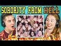 COLLEGE KIDS REACT TO SORORITY FROM HELL! (Sorority Chants)