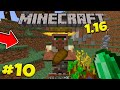 ВЫГОДНО ПОТОРГОВАЛСЯ С ЖИТЕЛЯМИ В МАЙНКРАФТЕ? / ВЫЖИВАНИЕ 1.16 #10