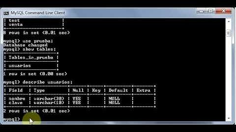 Insertar Datos en una tabla MySQL