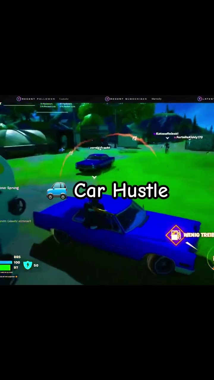 The Gang fliegt ein mit Snoop im Car am Hustlen