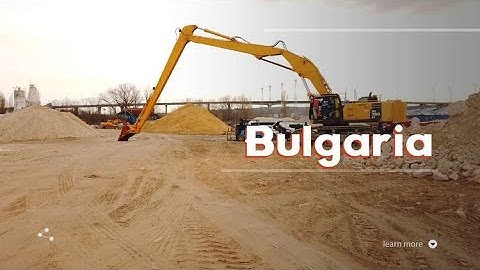 FJD G31 3D Excavator Guidance System | Underwater Operation in Bulgaria