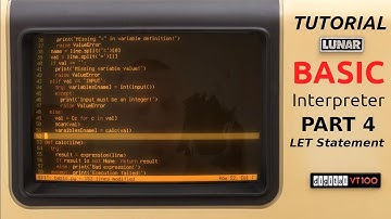 Programming a BASIC Interpreter in Python: LET Statement