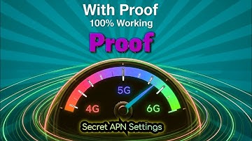 New Hidden APN Settings for 4G/5G Phone That Deliver 6G Speed