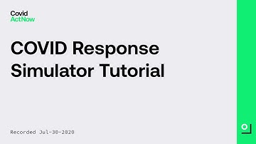 COVID Response Simulator: Overall Tutorial
