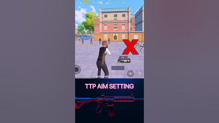 Best Trick TTP AIM Setting #shorts #pubgmobile #viral