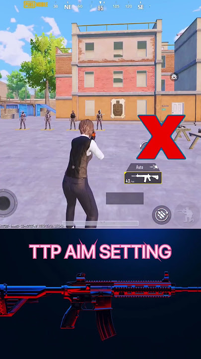 Best Trick TTP AIM Setting #shorts #pubgmobile #viral
