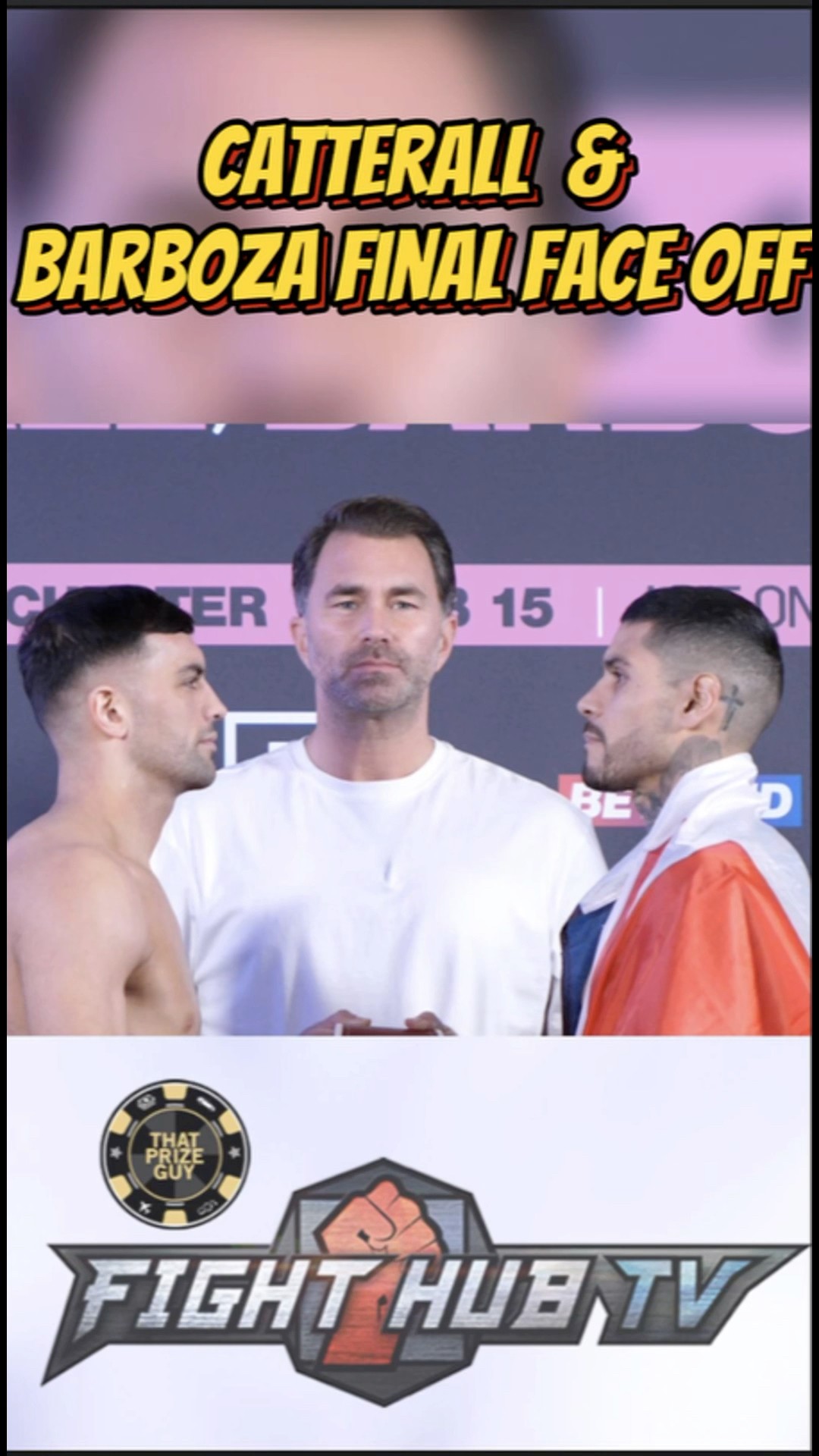 INTENSE Jack Catterall \u0026 Arnold Barboza FINAL FACE OFF at weigh-ins!