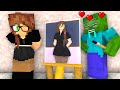 Monster School : DRAWING NINJA GIRL Challenge - Minecraft Animation