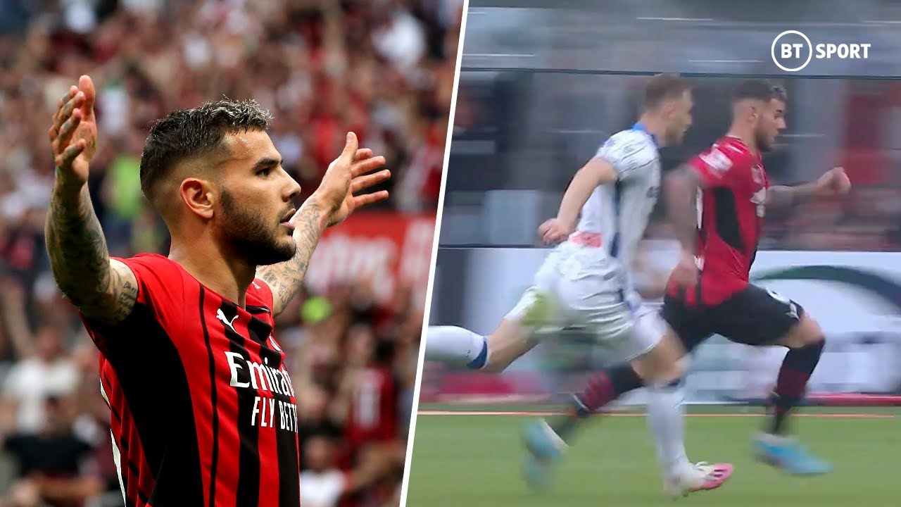 UNREAL! Theo Hernández scores an outrageous solo goal for Milan! | Goal of the season contender?