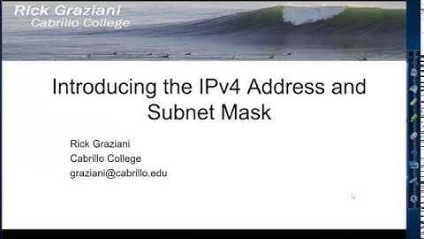 Introducing IPv4 Address And Subnet Mask