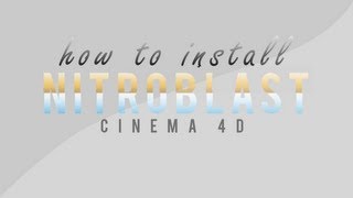 Descargar e instalar Nitroblast (Windows/Mac) | Cinema 4D | ImPixeLdesigns