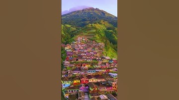 Pesona Nepal Van Java yang terletak di Magelang #magelang#healing#wonosobo