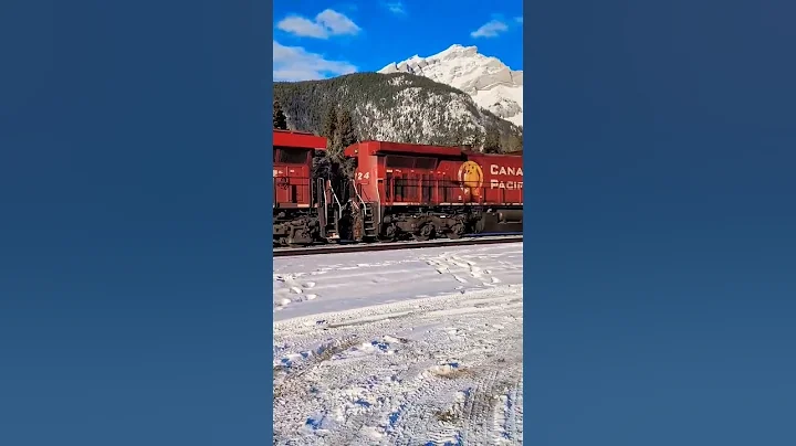 Canadian Pacific Locomotives #railway #trainspotting #railfanning #trainspotter #shorts #shortsfeed