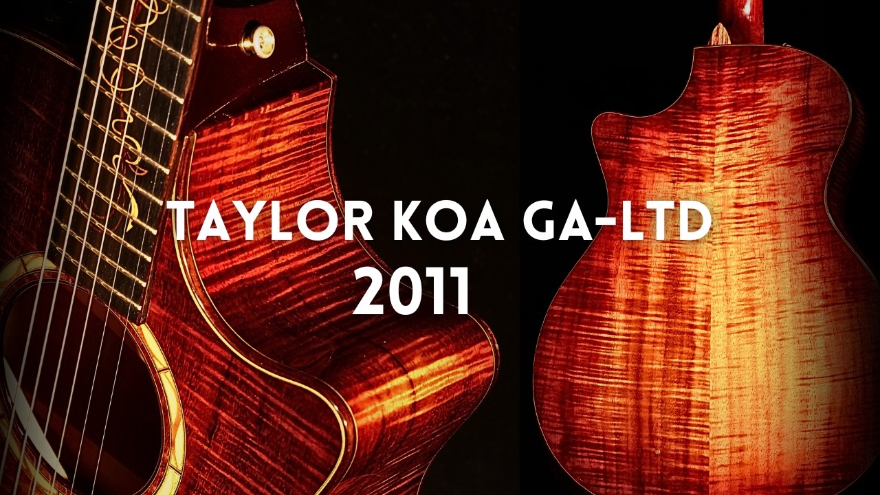 A special model made with top-grade Hawaiian koa wood at a special