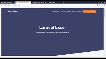 Maatwebsite/Laravel-Excel Part 7 | Export Data From MySQL Database With Laravel Excel | Laravel 6