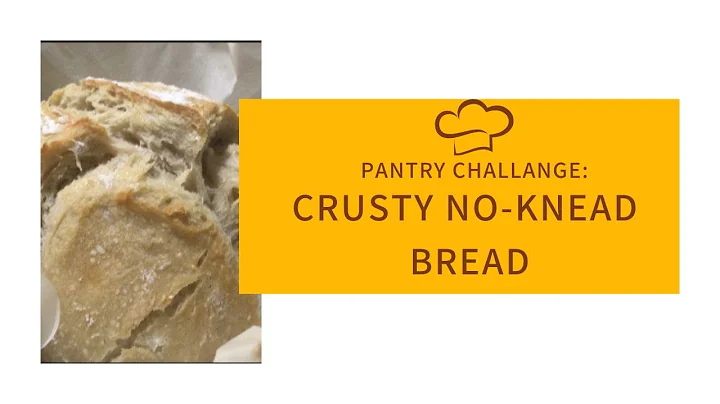 No-Knead Bread from Frugal Fit Mom || Pantry Chall...