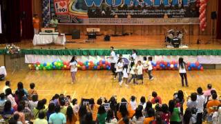 LOVE THE LORD - WARABI DANCE MINISTRY - JCOB JAPAN PRAISE EXPLOSION 2013 NIIGATA (LEGACY OF WORSHIP)