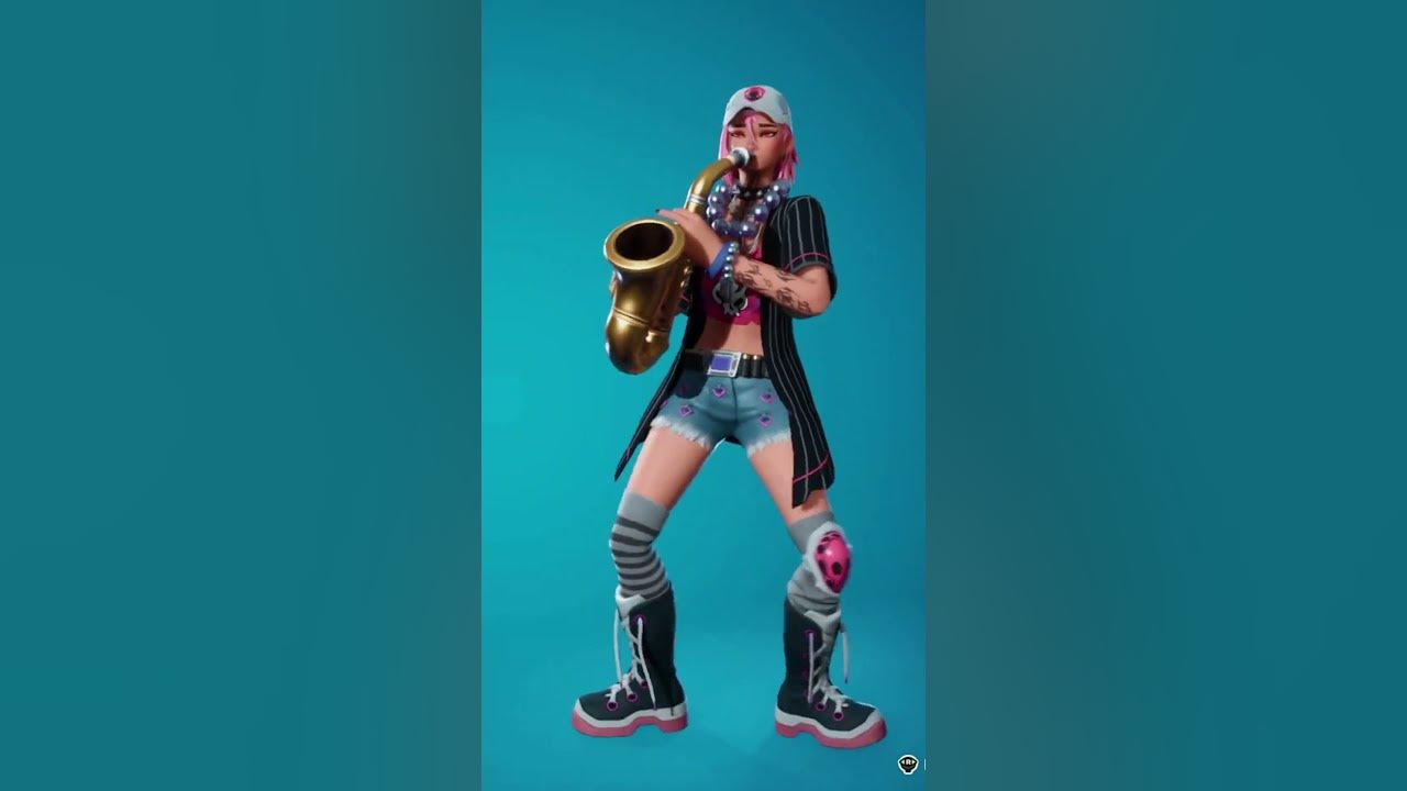 Señorita Saxophone Emote🎷 shorts fortnite YouTube