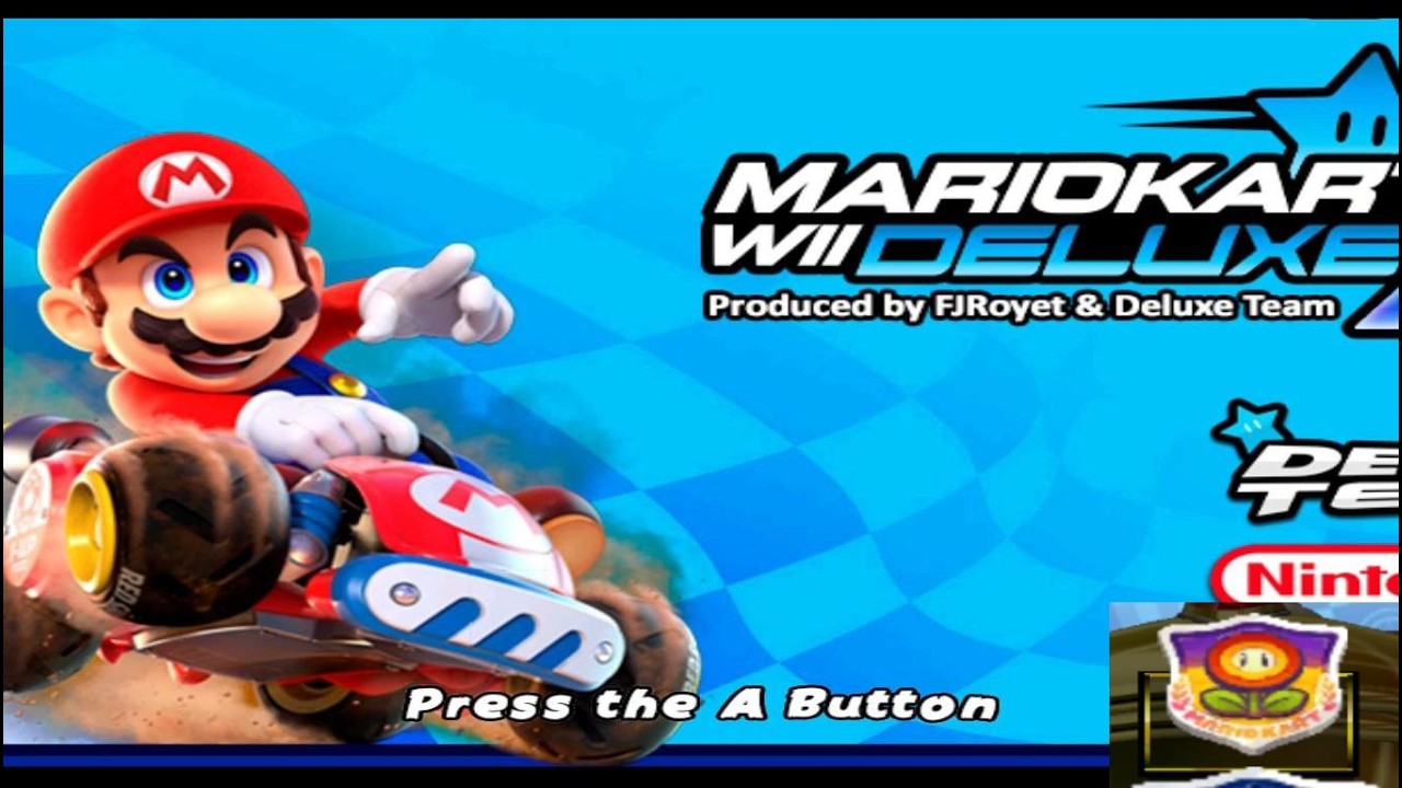 Mario Kart Wii Deluxe  SW2 Flower cup