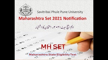 MH-SET 2021 Exam Notificatin