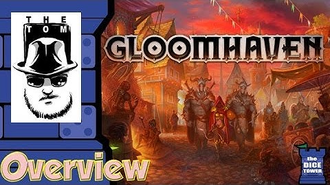 Gloomhaven Component Overview - with Tom Vasel