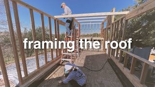 Building my tiny house: framing the roof by Kay's Tiny House Adventures 877 views 4 months ago 13 minutes, 57 seconds