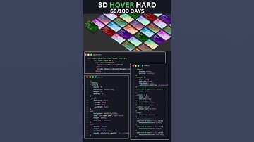 3D Hover Effect  | Full Code Comment Code |  #coding #frontendcourse #webdesign #python