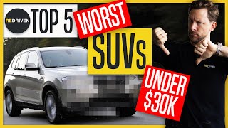 top 5 worst suvs under $30,000 | redriven